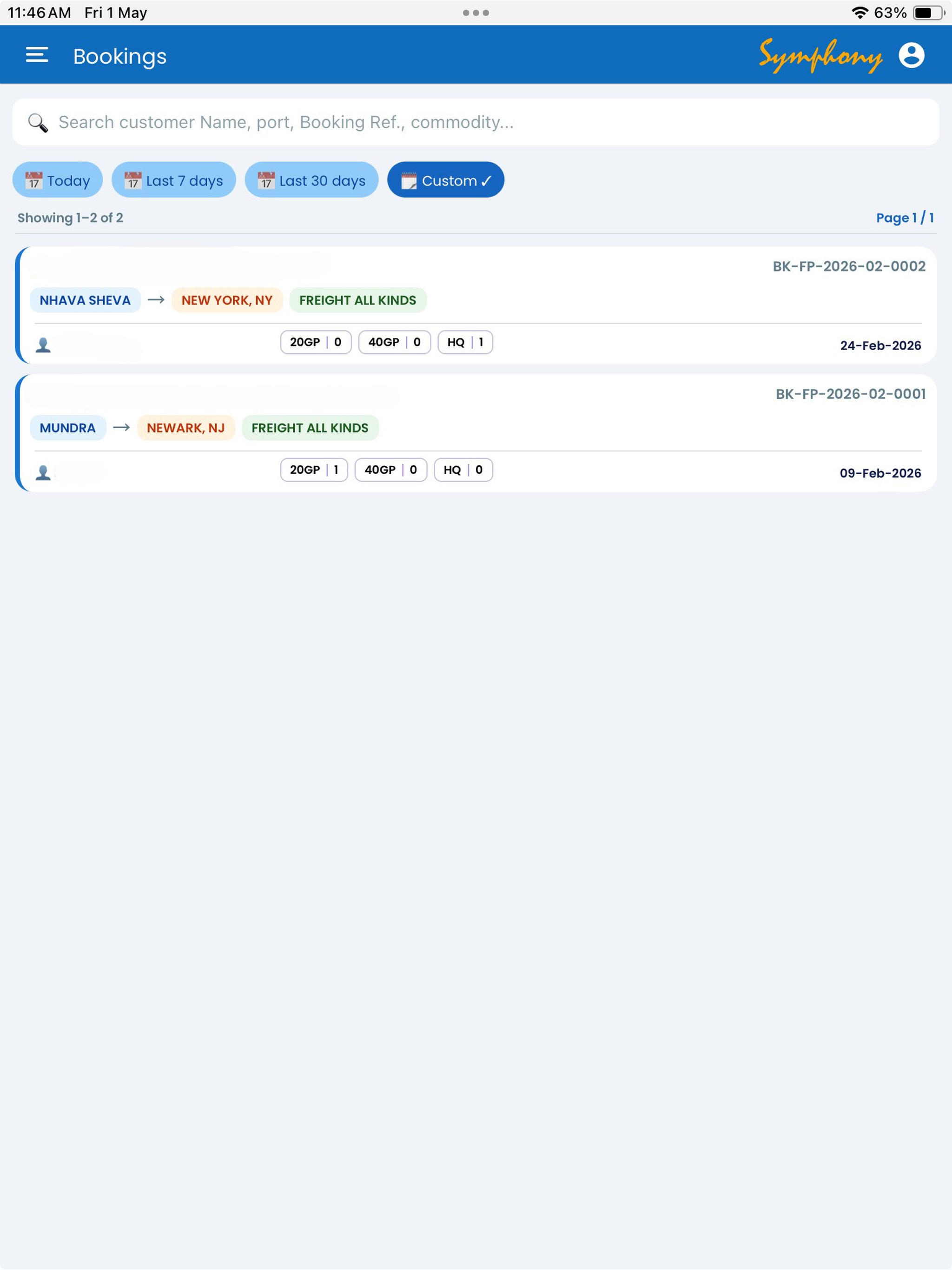 Noble Freight Pro – (Symphony)
