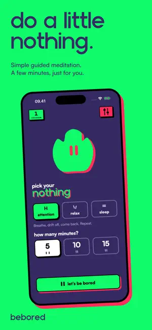 bebored: less input screenshot 1