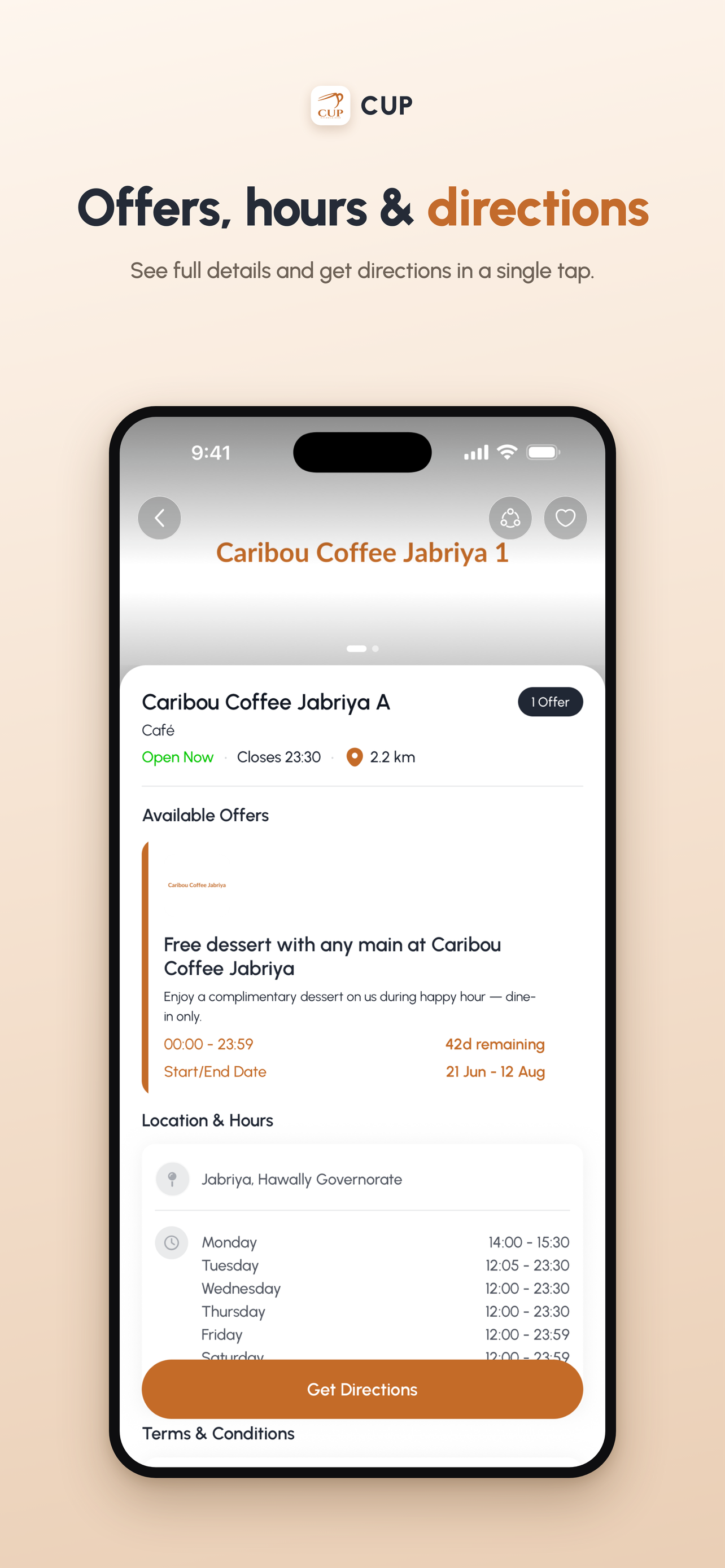 Cup App screenshot 3