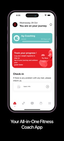 AG Coaching App screenshot