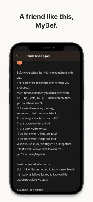 MyBef screenshot 2