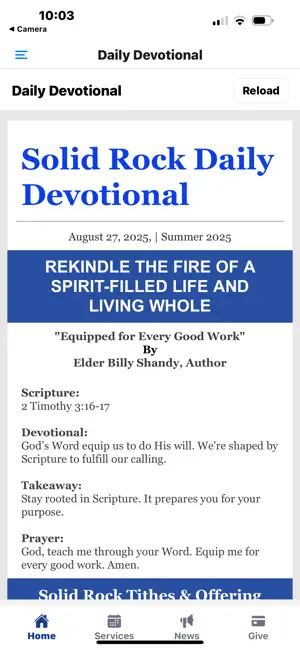 Solid Rock COGIC Newark screenshot 1