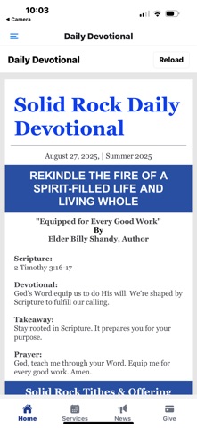 Solid Rock COGIC Newark screenshot