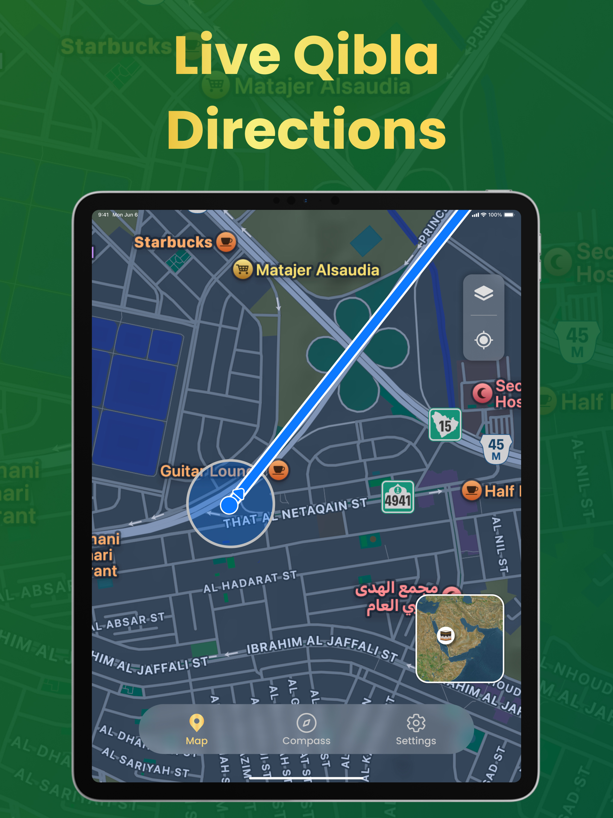Qibla Finder - Qibla Compass *