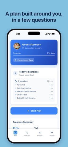 Healder: Back Pain Exercises Screenshot 2 of 6