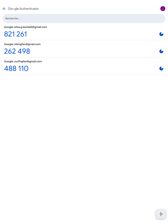 Google Authenticator App Store preview screenshot 11