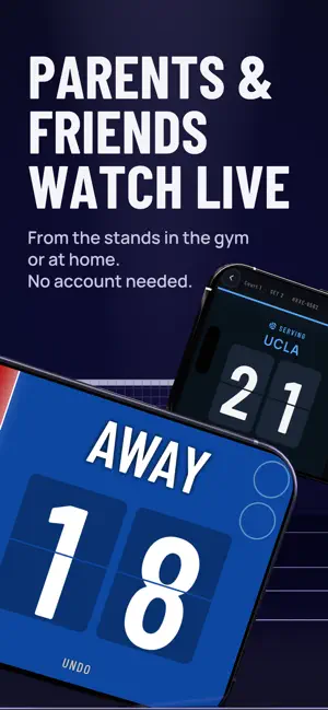 Vollefy: Volleyball Scoring screenshot 2