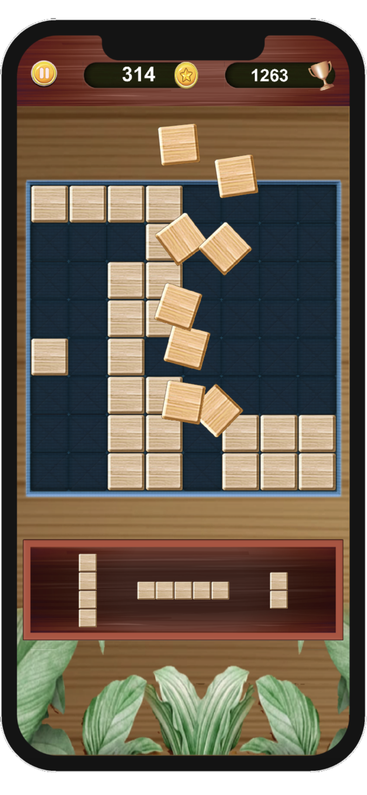 Classic Wooden Block Puzzle