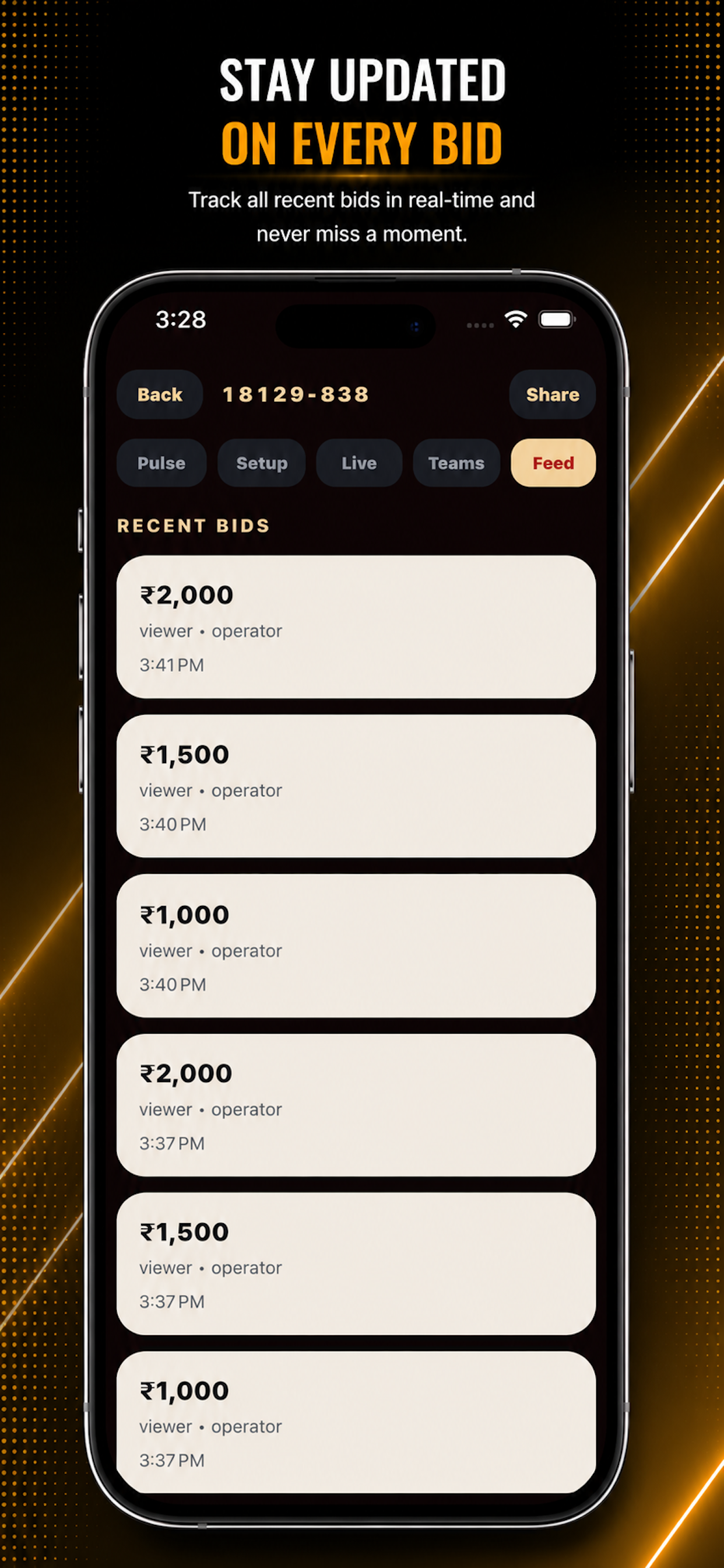 CricBid - Cricket Live Auction screenshot 9