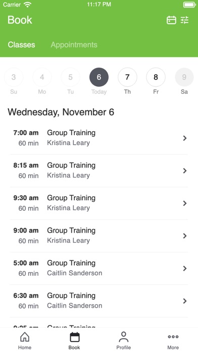 App screenshot