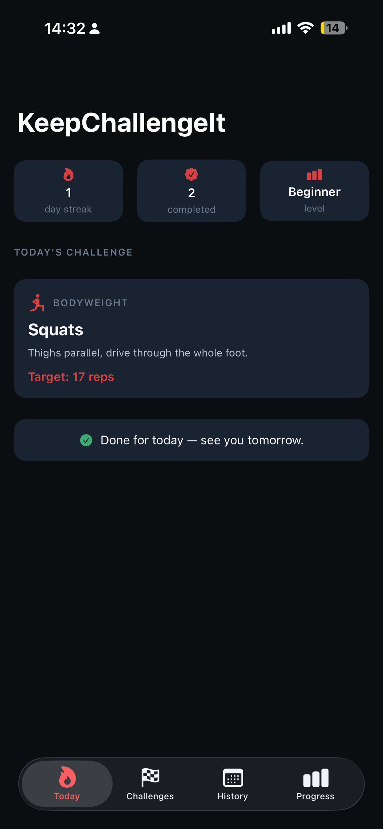 KeepChallengeIt