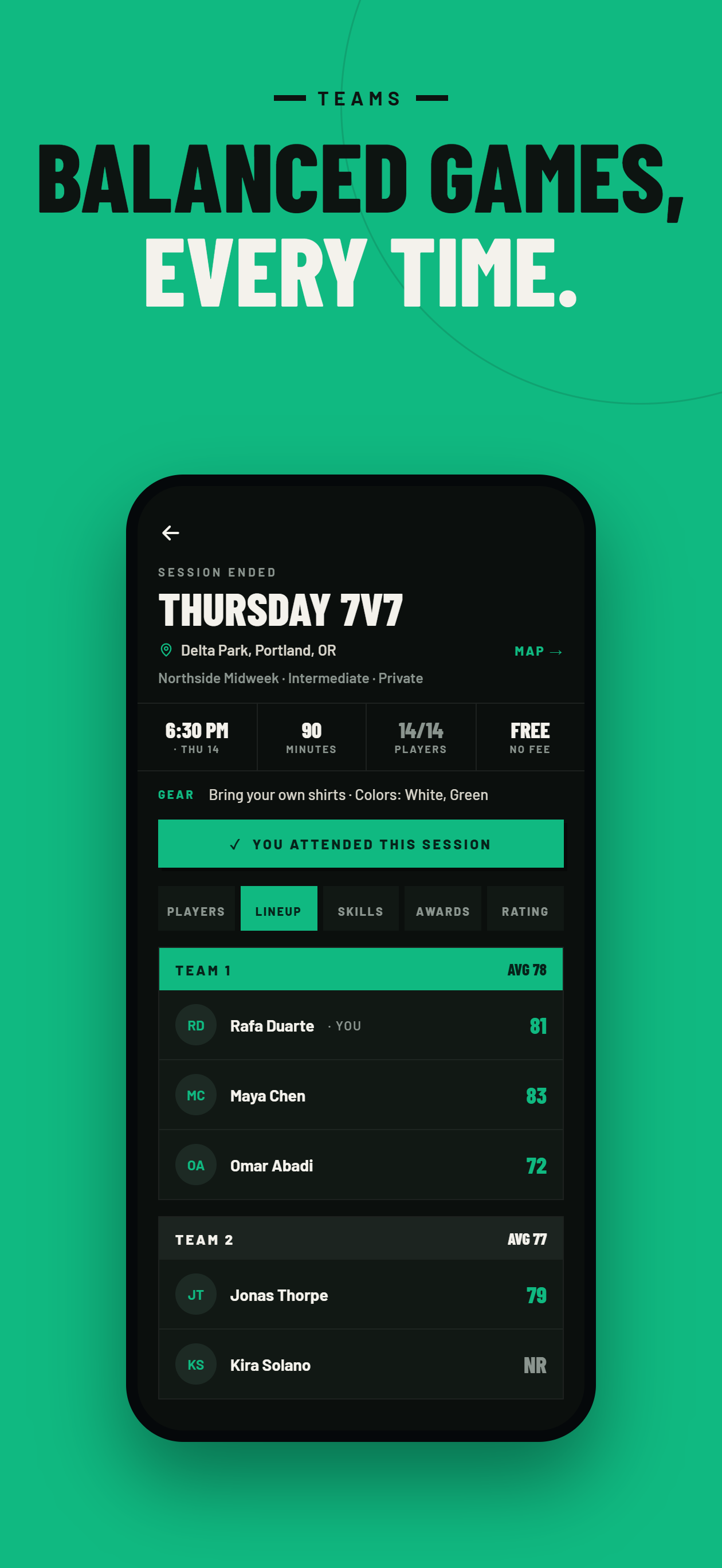 PitchPulse App screenshot 4