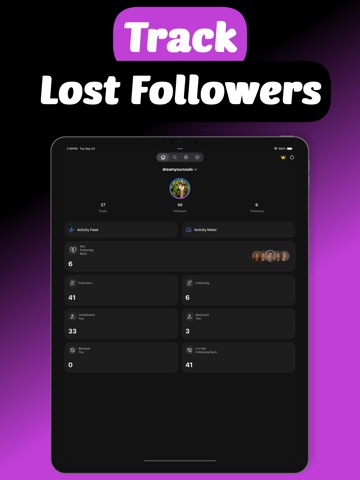 Mass Unfollow Cleaner iPad screenshot