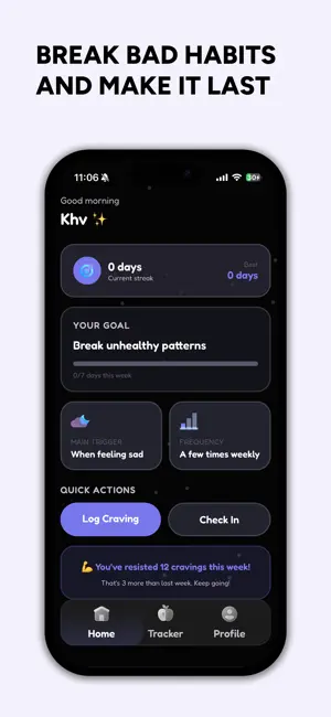 Craveless - Quit Binge Eating screenshot 3