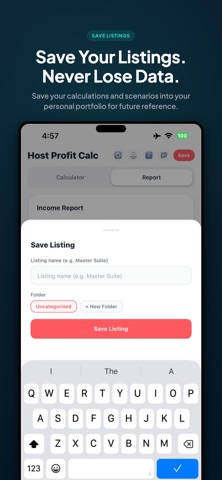 STR Profit Calculator iPhone screenshot