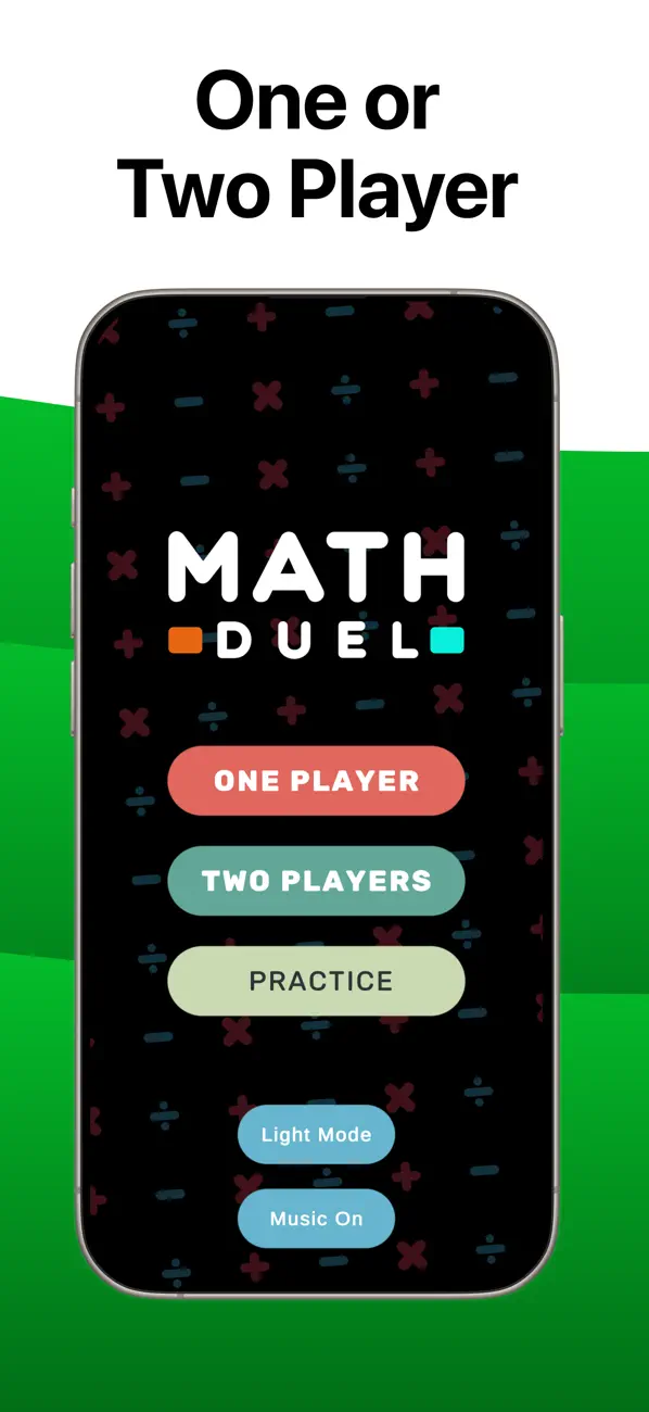 Screenshot #2 pour Math Duel: 2 Player Study Quiz