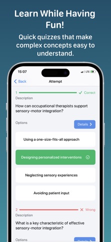 Occupational Therapy iPhone screenshot
