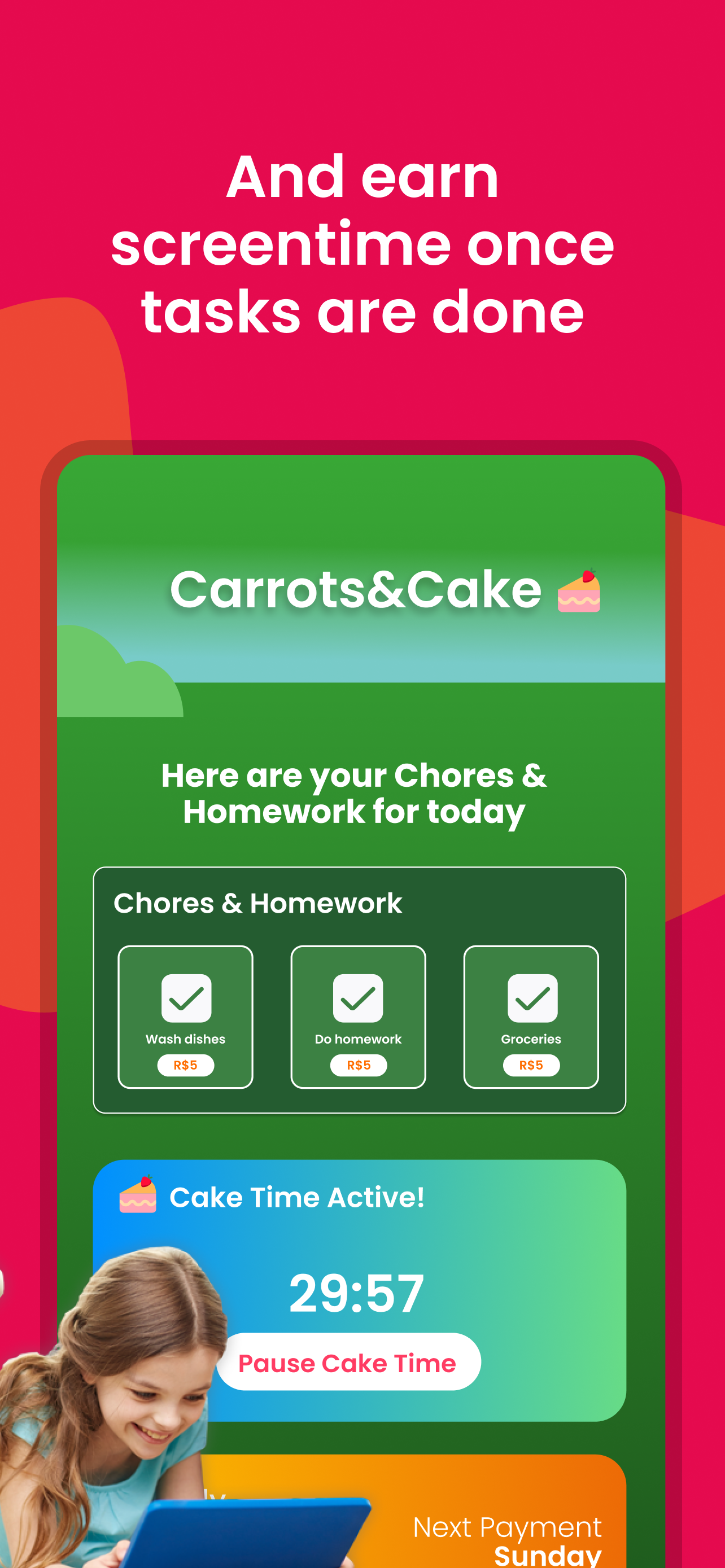 Parental Control: Carrots&Cake