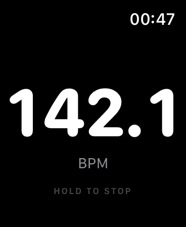 BPM Detector: Live Tempo watch screenshot 1