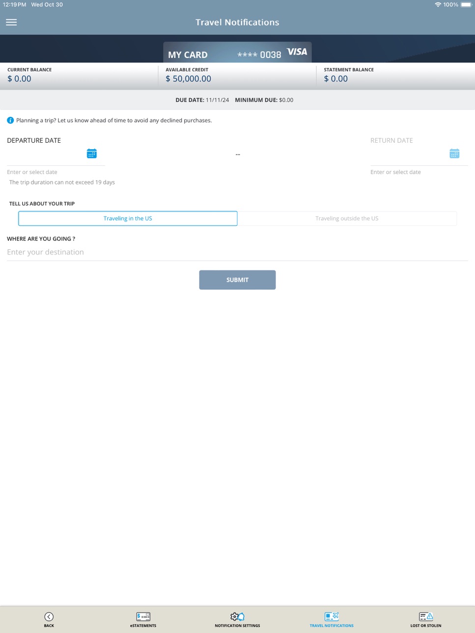 iPad screenshot