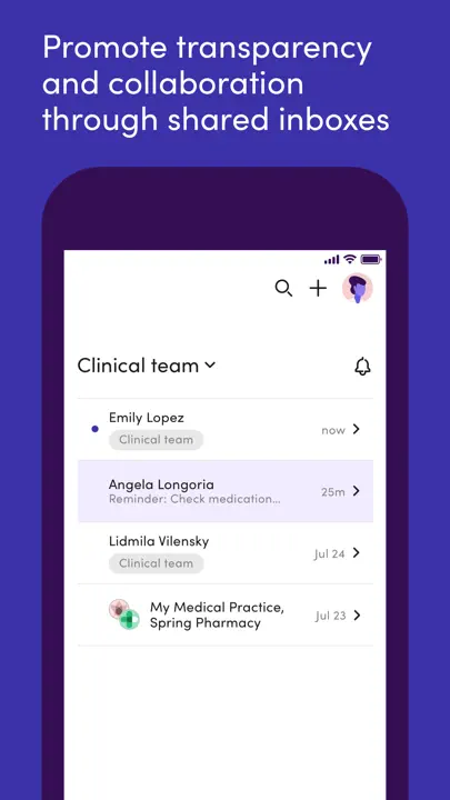 Klara – Patient Communication iPhone Screenshot 6