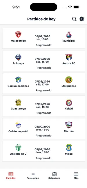 Fútbol Chapín screenshot 1