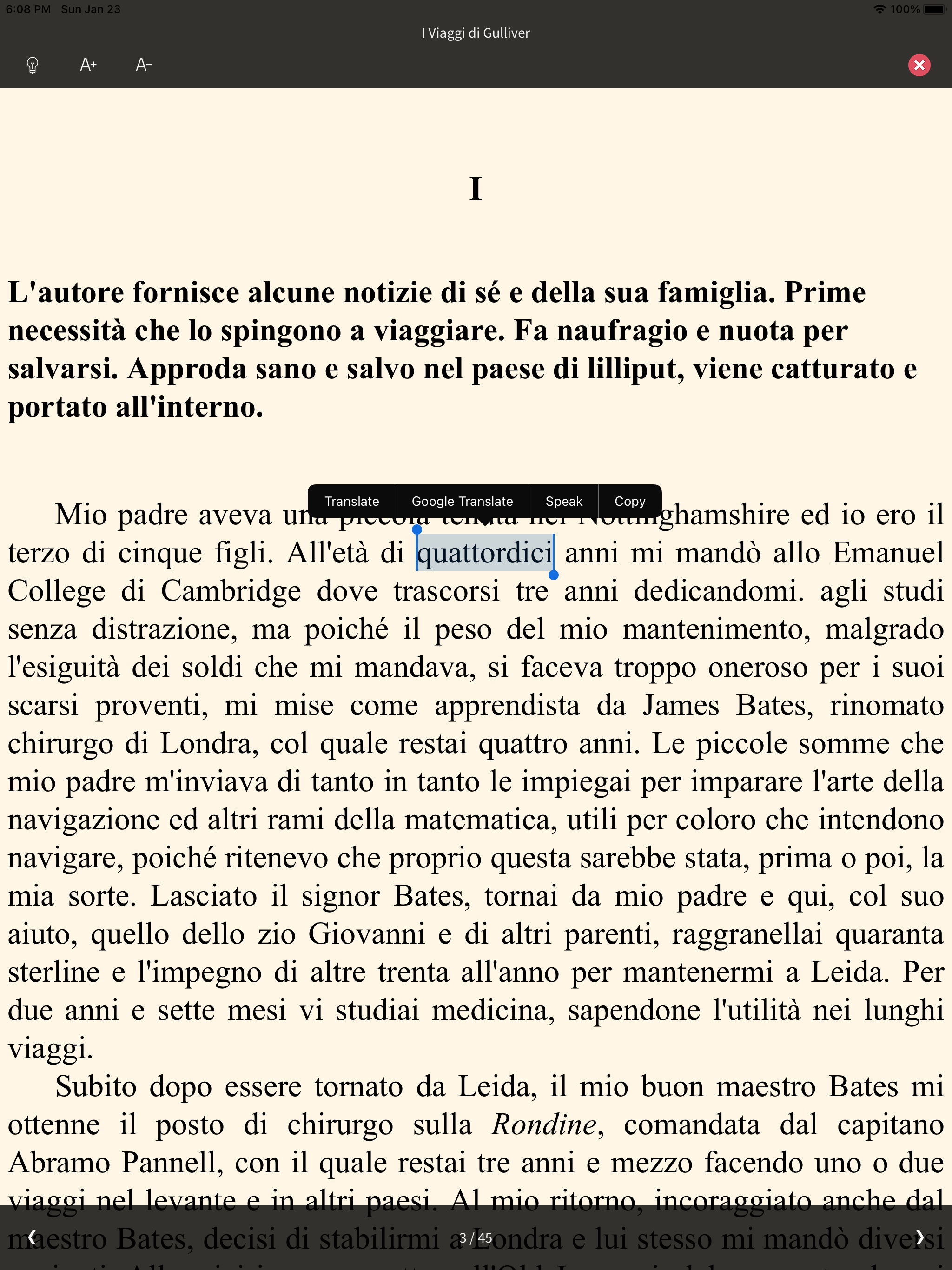 Italian Reading & Audio Books