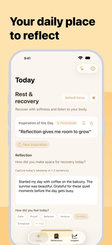 Reflections - Daily Intentions Screenshot 1 of 8