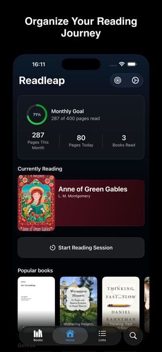 Readleap - Book Tracker Screenshot 1 of 8
