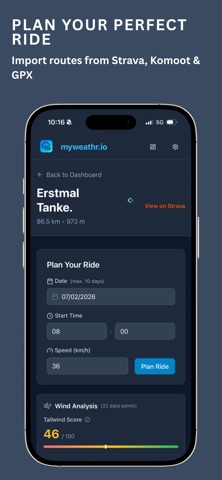 myweathr: Cycling Weather screenshot