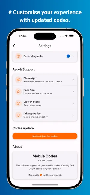 Africa Mobile Codes screenshot 3
