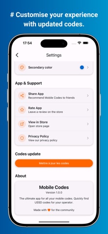 Africa Mobile Codes Screenshot 3 of 3