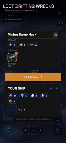 Void Drifter: Prospector iPhone screenshot
