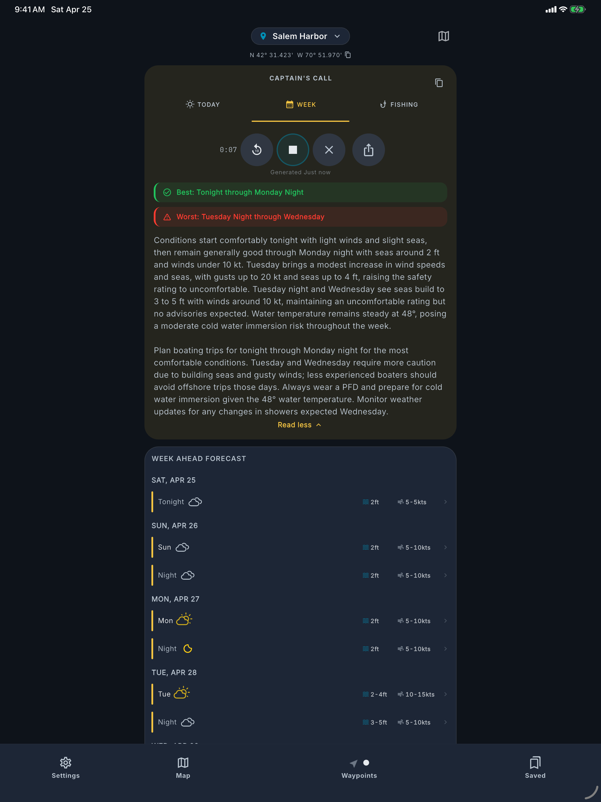 Boater Briefer screenshot 14