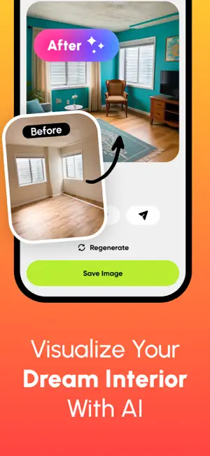 Paint My Wall・AI Home Interior screenshot 1