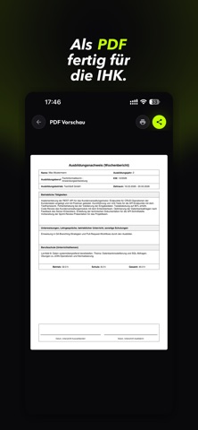 BerichtsheftKI: Azubi KI App screenshot