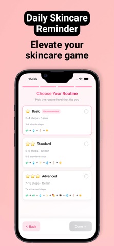 Glowtine - Skincare Routine screenshot