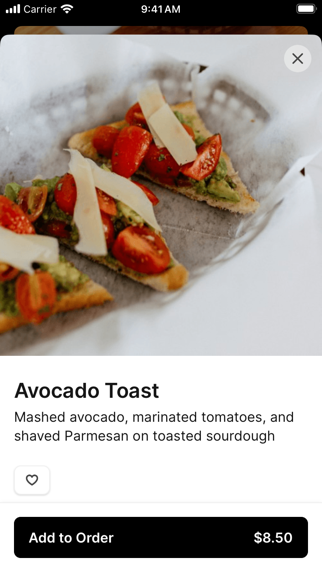 Vessel FB iPhone screenshot 3 - Food & Drink app