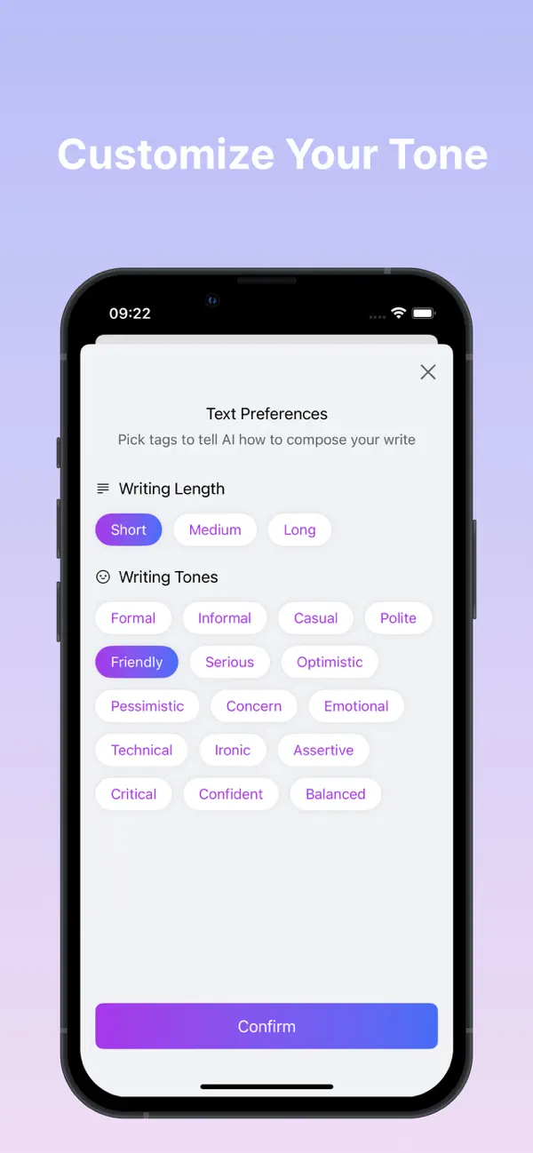 Screenshot #2 pour Email AI Assistant
