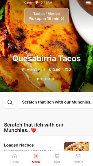 Taste of Mexico iPhone screenshot 2 - Food & Drink app