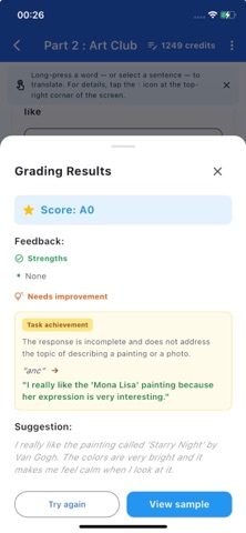 Aptis Trainer Screenshot 9 of 10