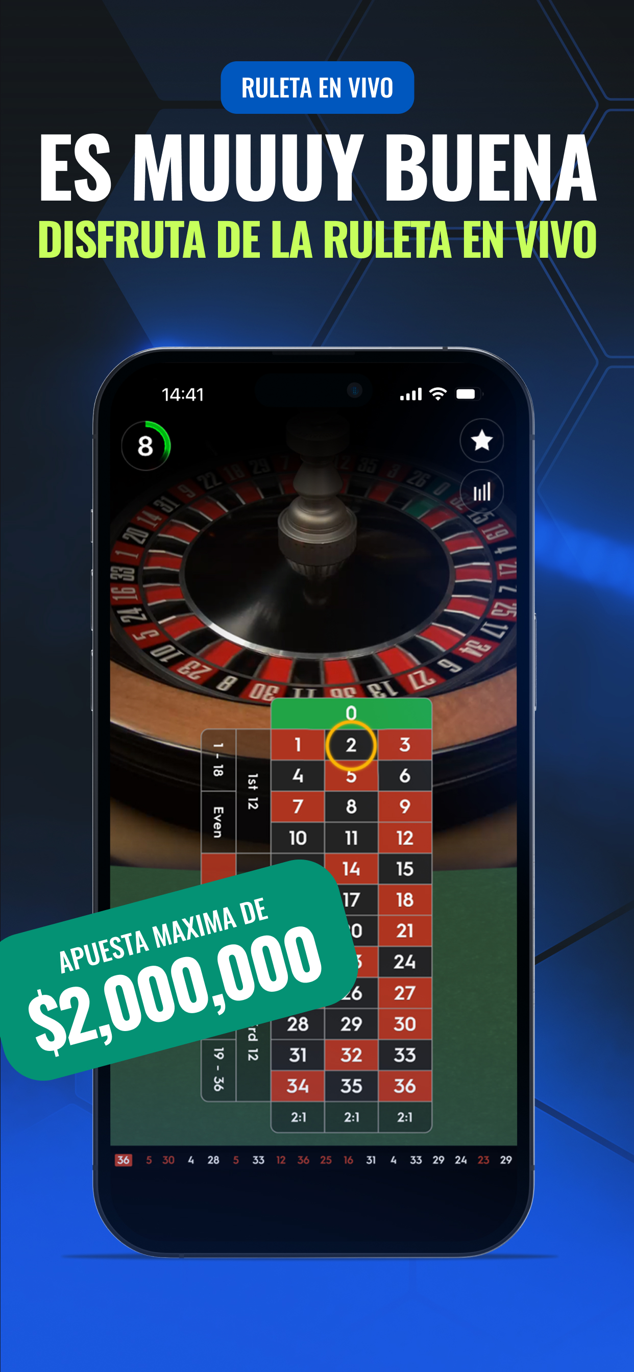 Betmaster - Casino En Vivo screenshot 4