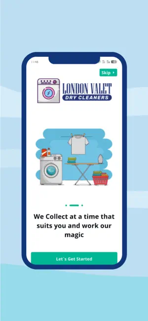 Valet Dry Cleaners screenshot 2