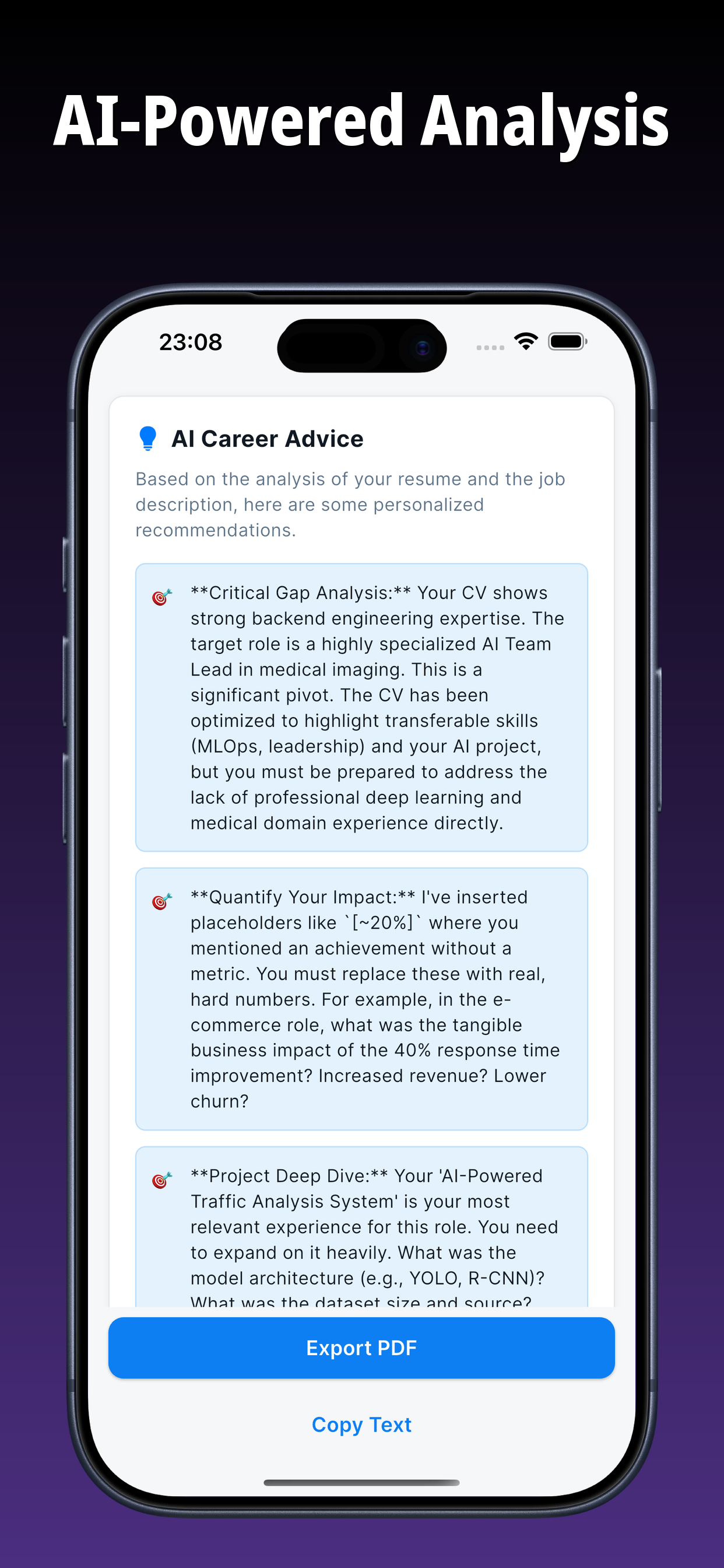 ResuMate: AI Resume Builder screenshot 4