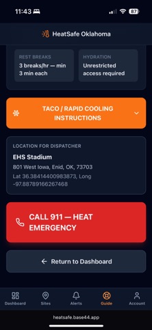 HeatSafe Oklahoma Screenshot 1 of 7