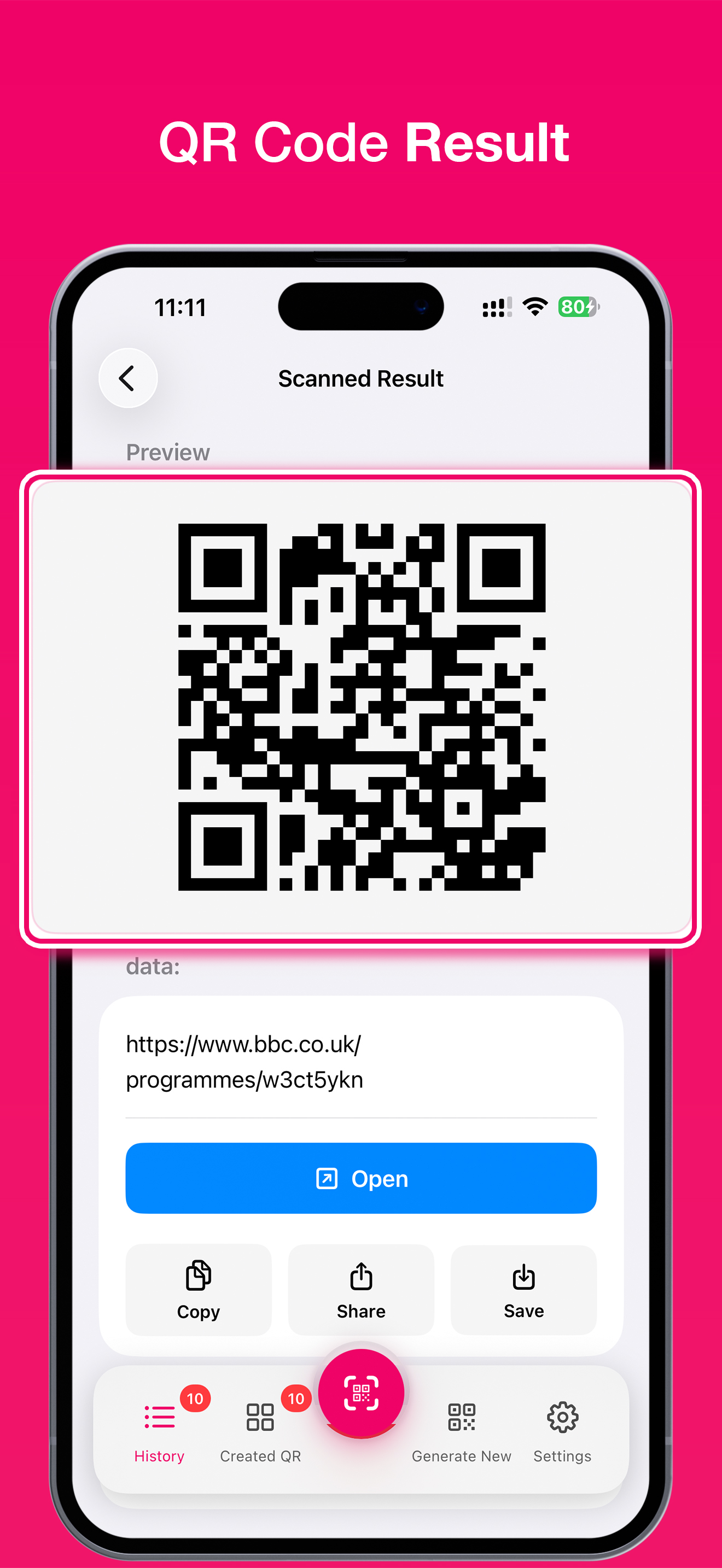 QR Craft : QR & Barcode Reader screenshot 6