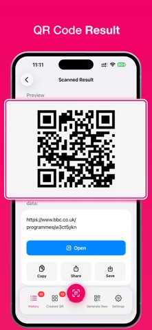QR Craft : QR & Barcode Reader Screenshot 6 of 8