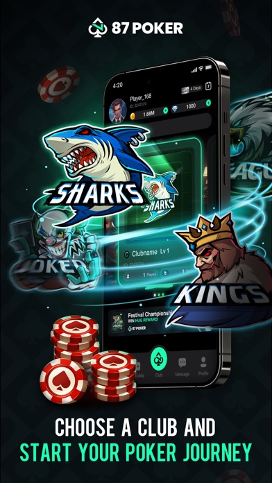 87 Poker Screenshot