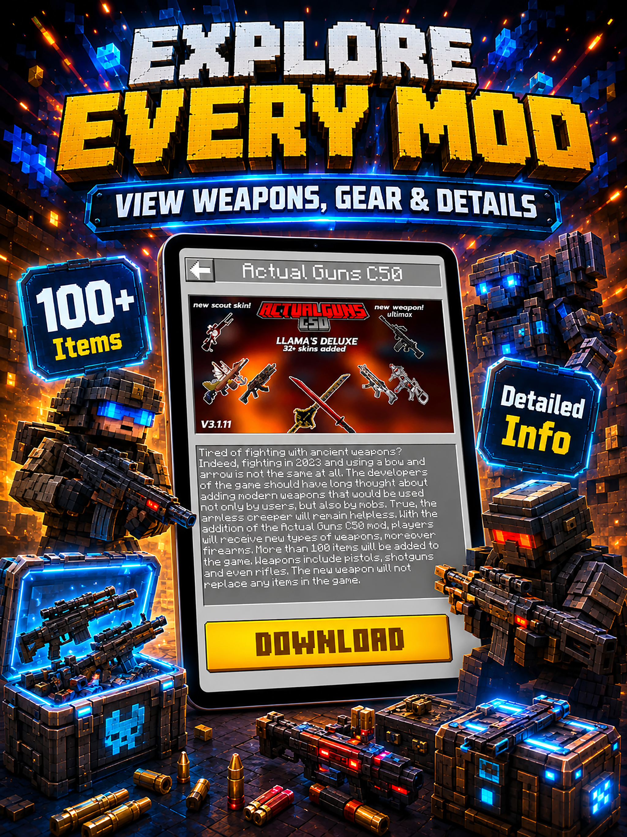 Gun, Weapon & Armor Mods Skins screenshot 6