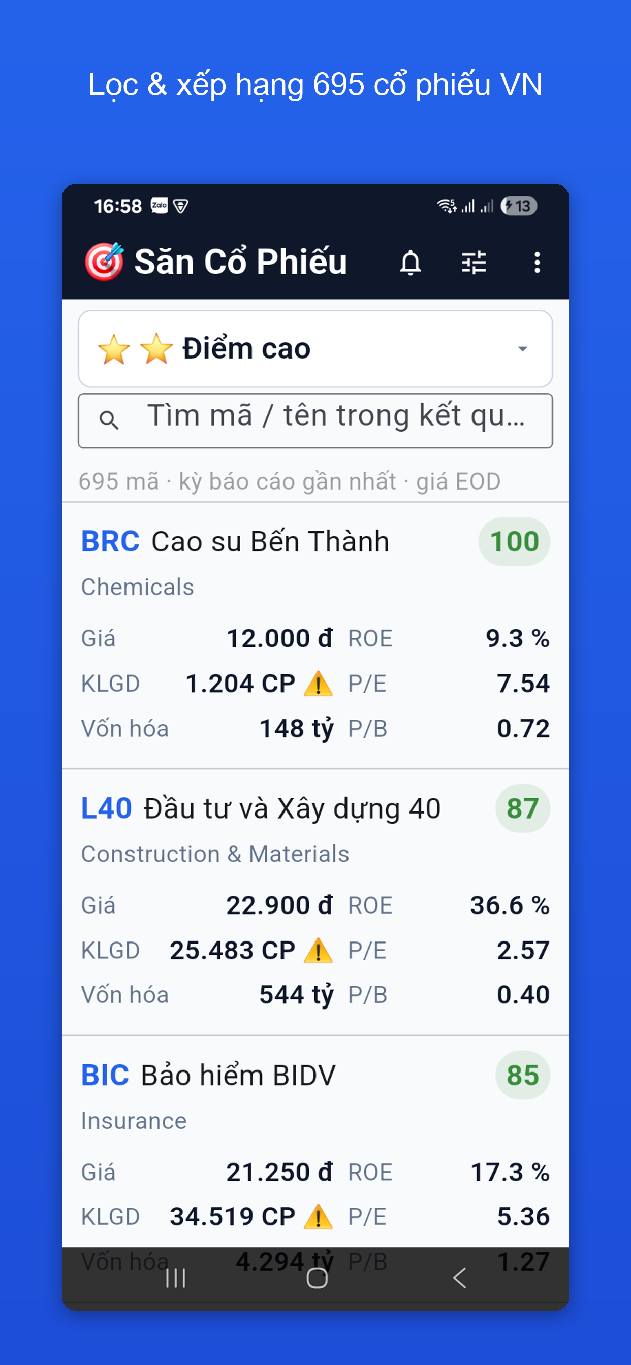 Săn Cổ Phiếu screenshot 2